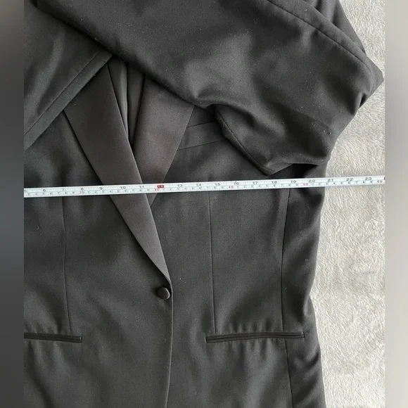 Neil Allyn Black Tuxedo Blazer Jacket Size 40R
